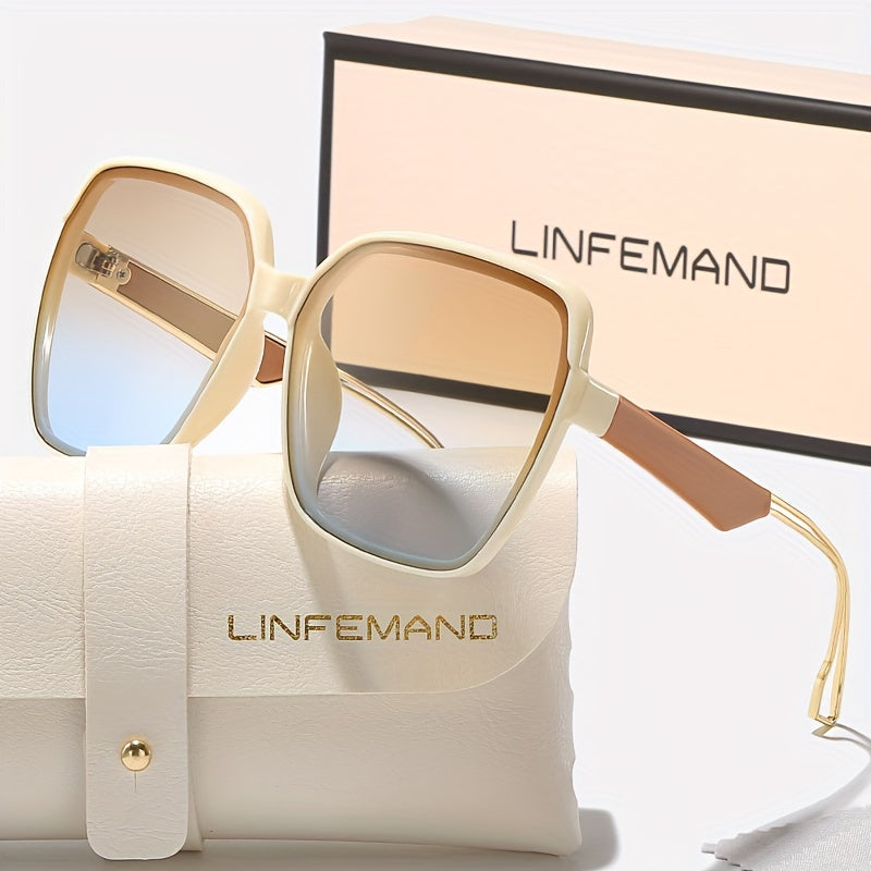 Óculos Linfemand Oversized Poligonal