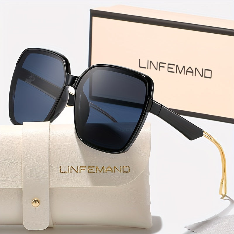 Óculos Linfemand Oversized Poligonal