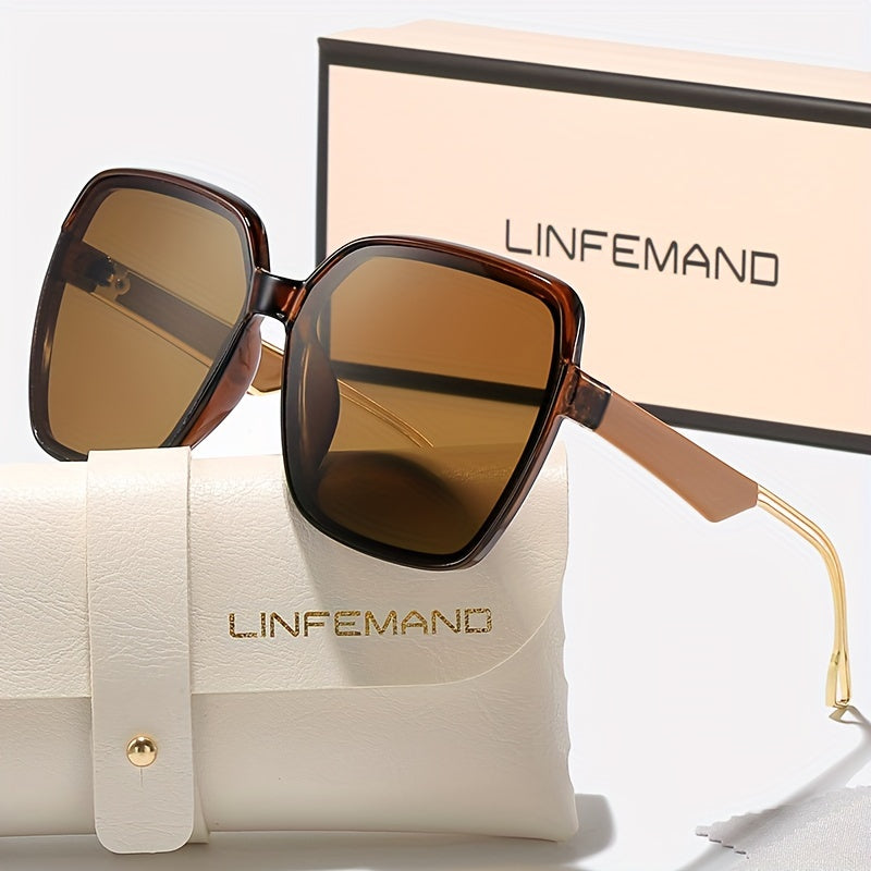 Óculos Linfemand Oversized Poligonal
