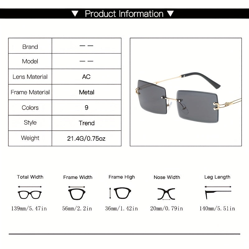 Óculos Frameless Luxe