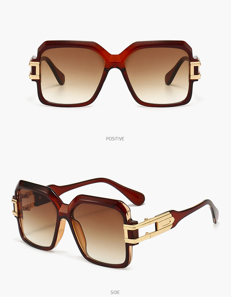 Óculos de Sol Oversized Quadrado | Estilo Moderno