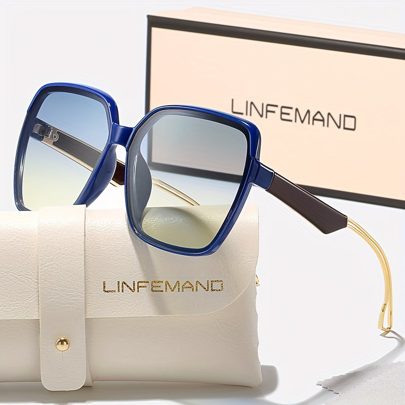 Óculos Linfemand Oversized Poligonal