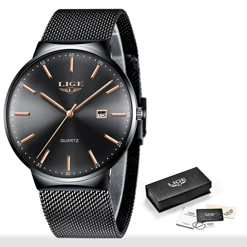 Relógio Lige Chic Pulseira Mesh