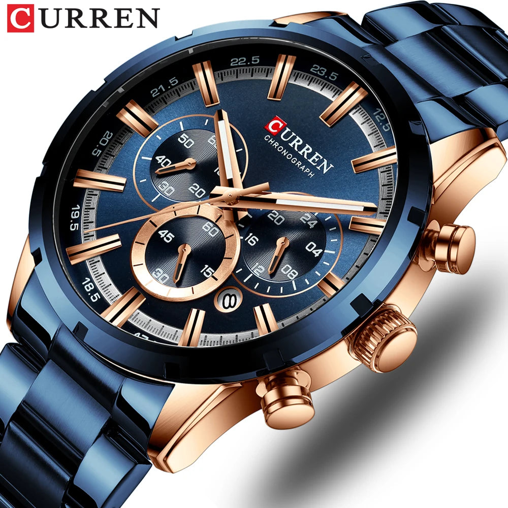 Relógio Curren Royal Steel