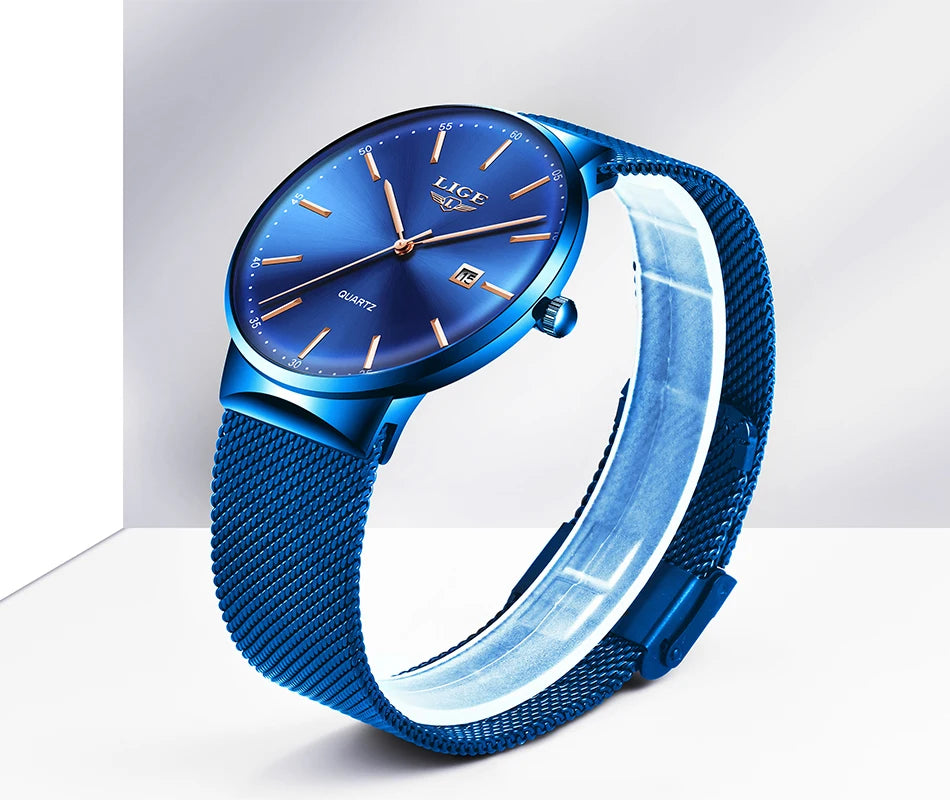 Relógio Lige Chic Pulseira Mesh