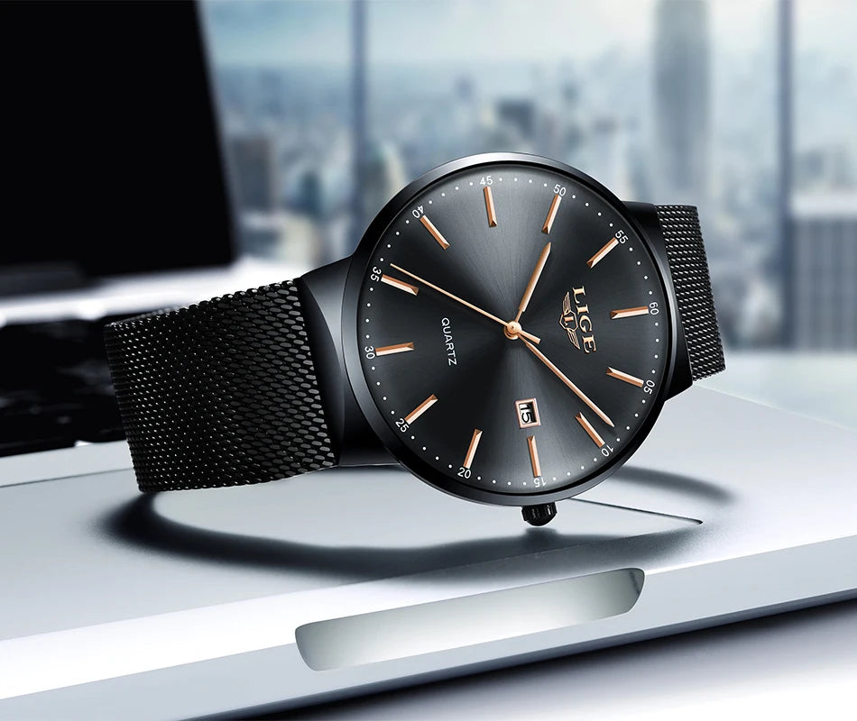 Relógio Lige Chic Pulseira Mesh