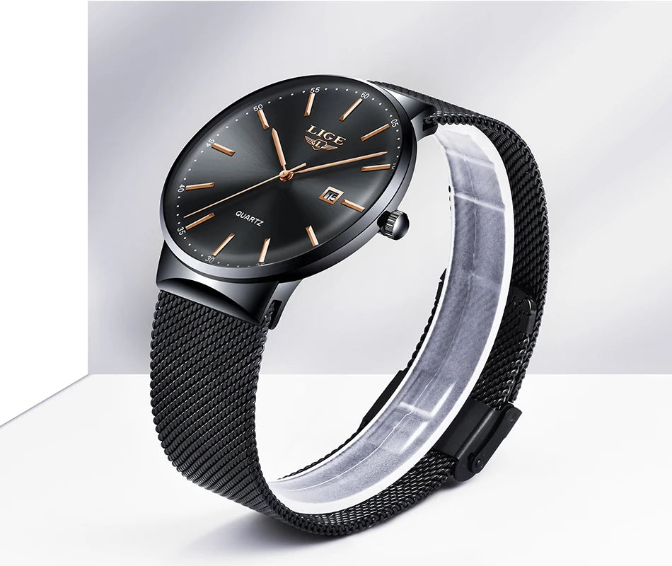 Relógio Lige Chic Pulseira Mesh