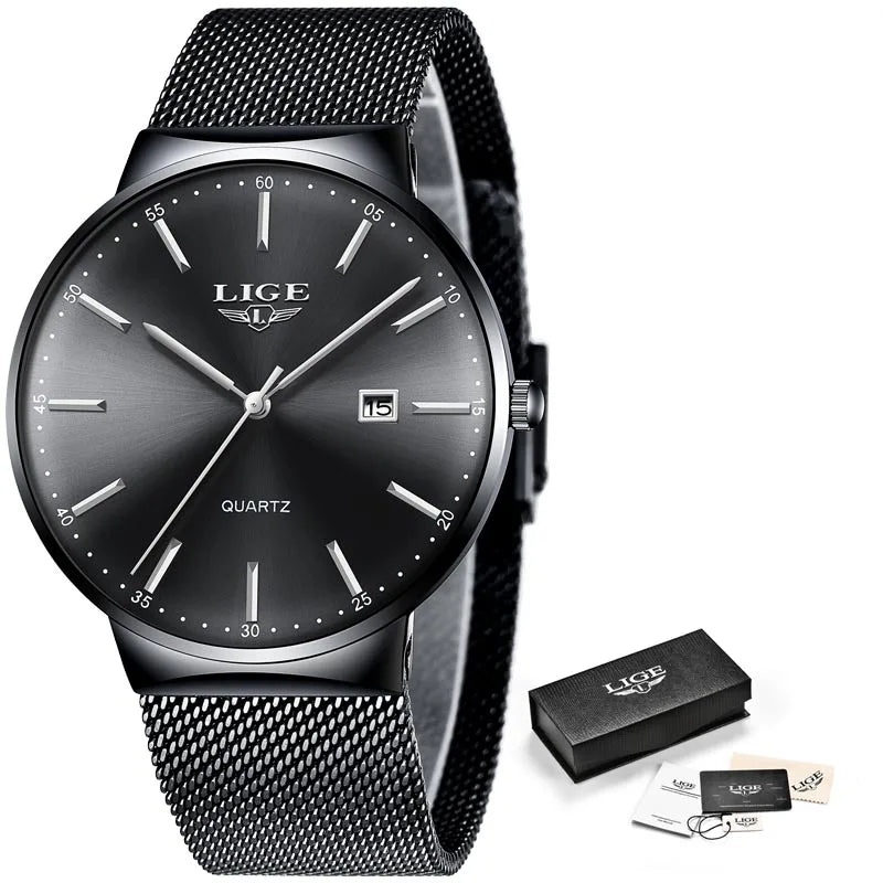 Relógio Lige Chic Pulseira Mesh
