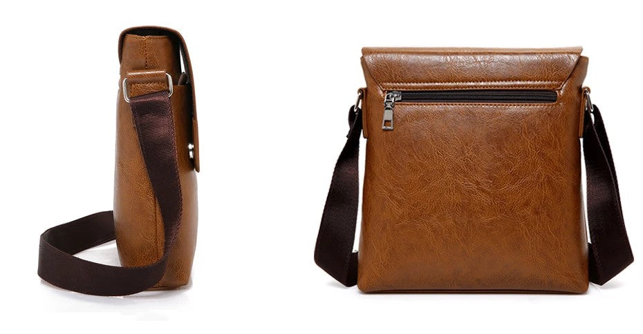 Kit Shoulder Bag de Couro Premium + Carteira Executiva - Jeep Buluo
