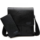 Kit Shoulder Bag de Couro + Carteira Executiva - Jeep Buluo