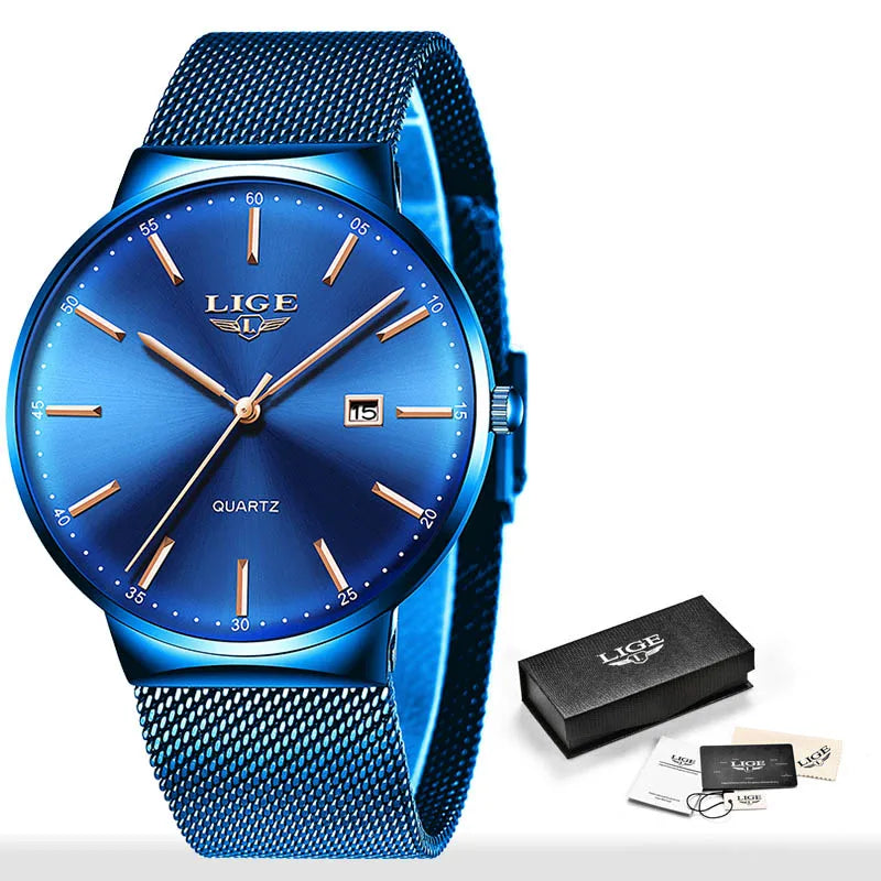 Relógio Lige Chic Pulseira Mesh