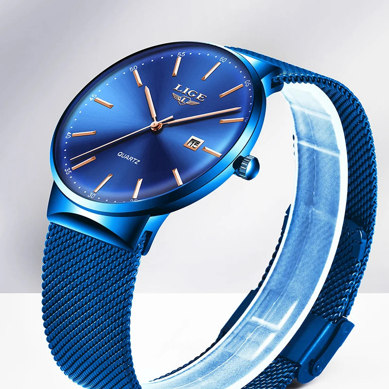Relógio Lige Chic Pulseira Mesh