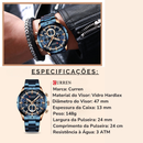 Relógio Curren Royal Steel