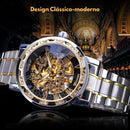 Relógio Mecânico Skeleton Prime