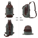 Bolsa Crossbody Vintage Canvas