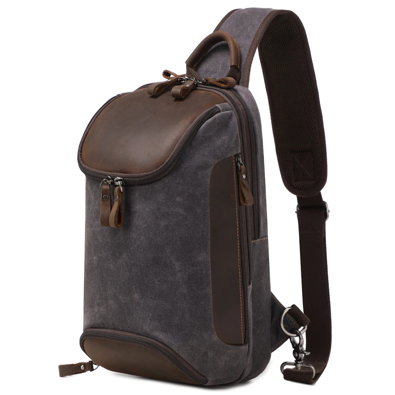 Bolsa Crossbody Vintage Canvas
