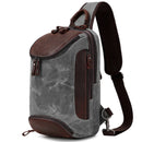 Bolsa Crossbody Vintage Canvas