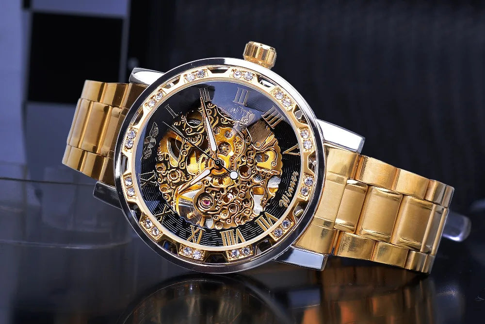 Relógio Mecânico Skeleton Prime