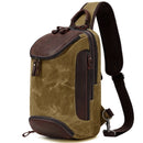 Bolsa Crossbody Vintage Canvas