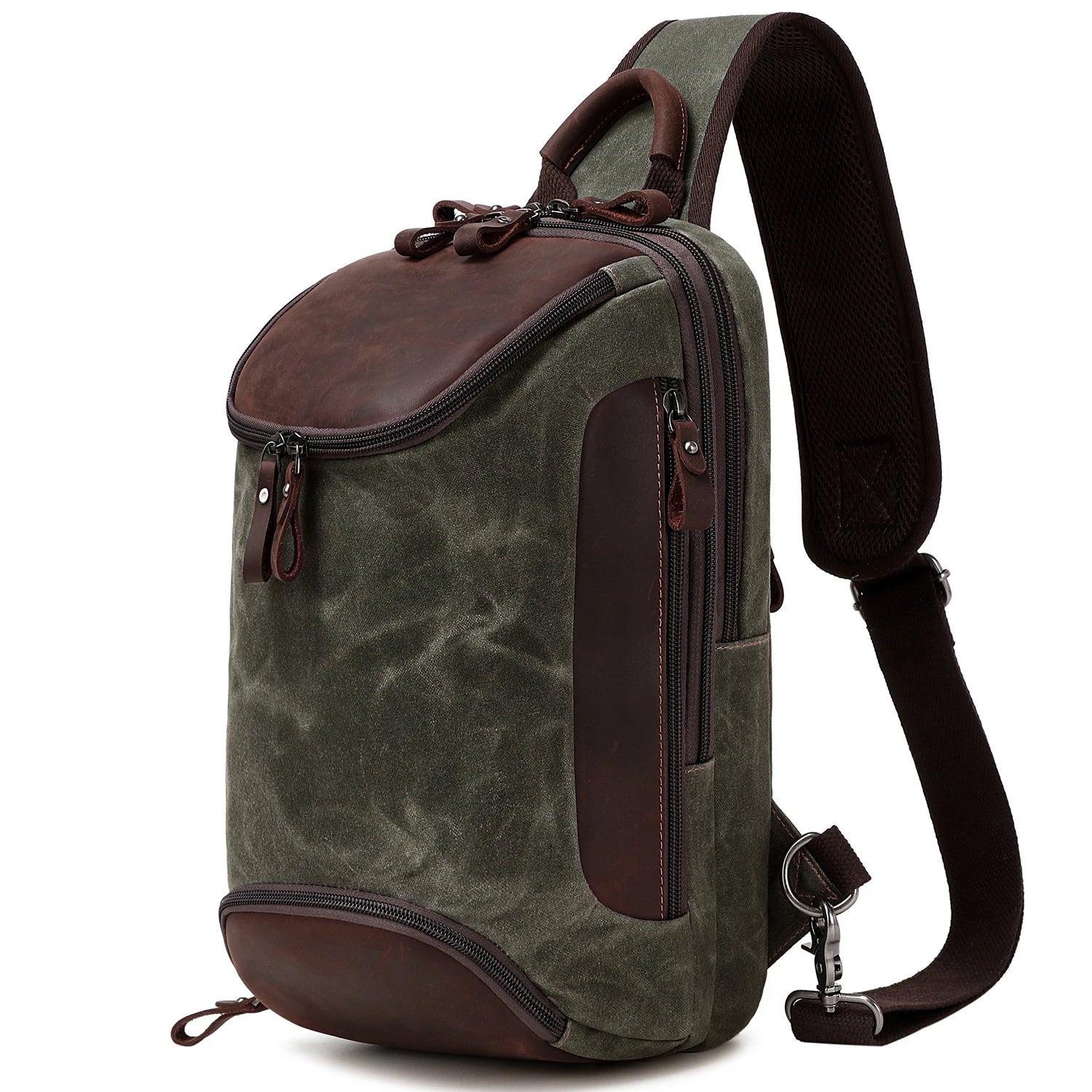 Bolsa Crossbody Vintage Canvas