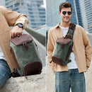 Bolsa Crossbody Vintage Canvas