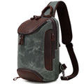 Bolsa Crossbody Vintage Canvas