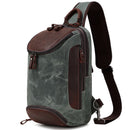 Bolsa Crossbody Vintage Canvas