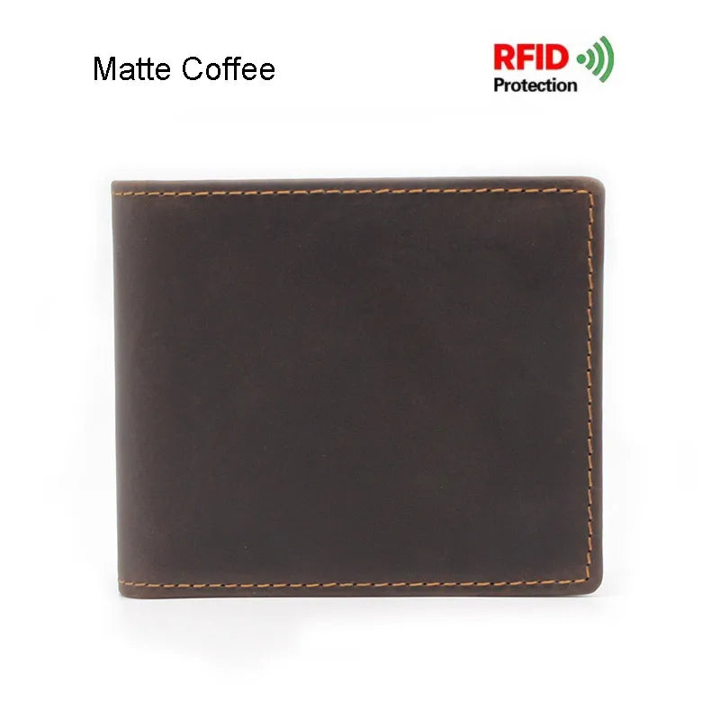 Carteira Vintage com bloqueio RFID