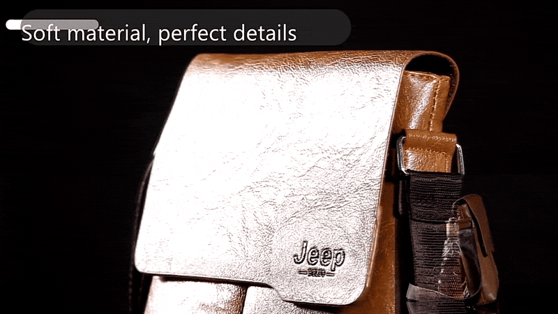 Kit Shoulder Bag de Couro Premium + Carteira Executiva - Jeep Buluo