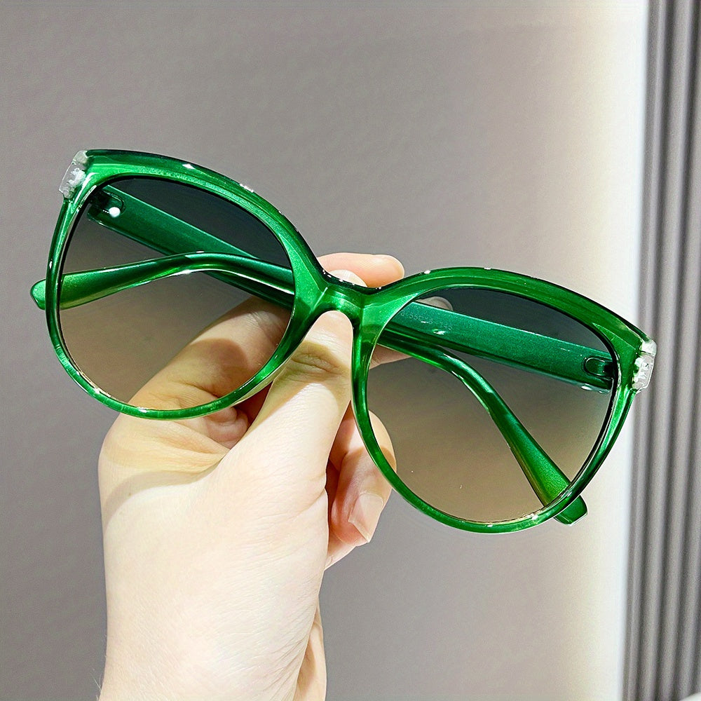 Óculos de Sol Oval Y2K Vintage Oversized