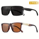 Óculos de Sol Quadrado Polarizado Ultra Leve