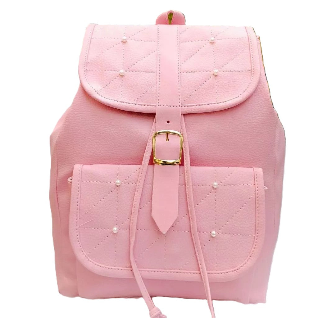 Mochila Feminina  de Couro Para Notebook