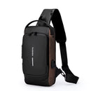 Shoulder Bag USB Antifurto