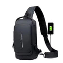 Shoulder Bag USB Antifurto