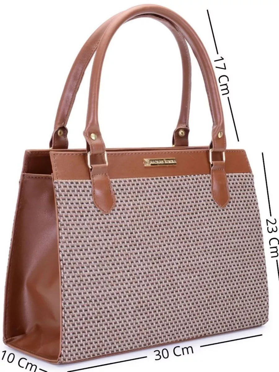 Bolsa Híbrida (Satchel/Tote) + Carteira