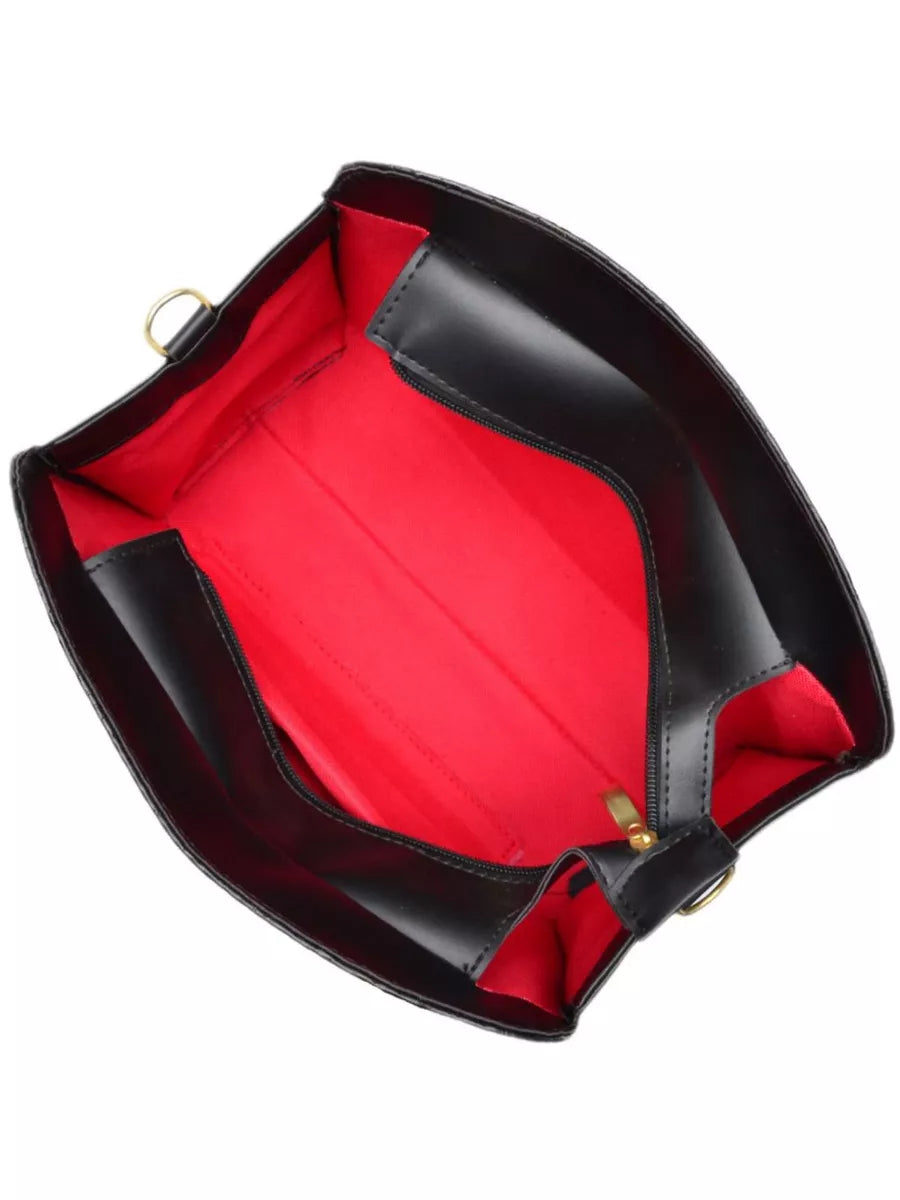 Bolsa Híbrida (Satchel/Tote) + Carteira