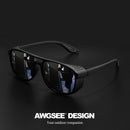 Óculos de Sol Steampunk Shield Polarizado UV400