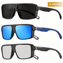 Óculos de Sol Quadrado Polarizado Ultra Leve