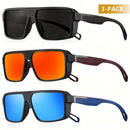 Óculos de Sol Quadrado Polarizado Ultra Leve