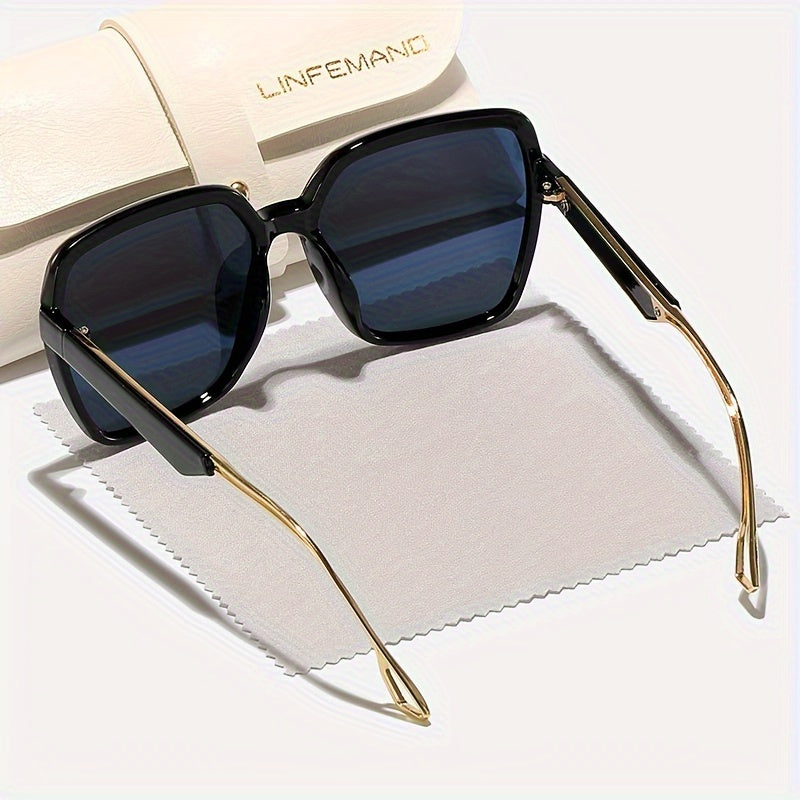 Óculos Linfemand Oversized Poligonal